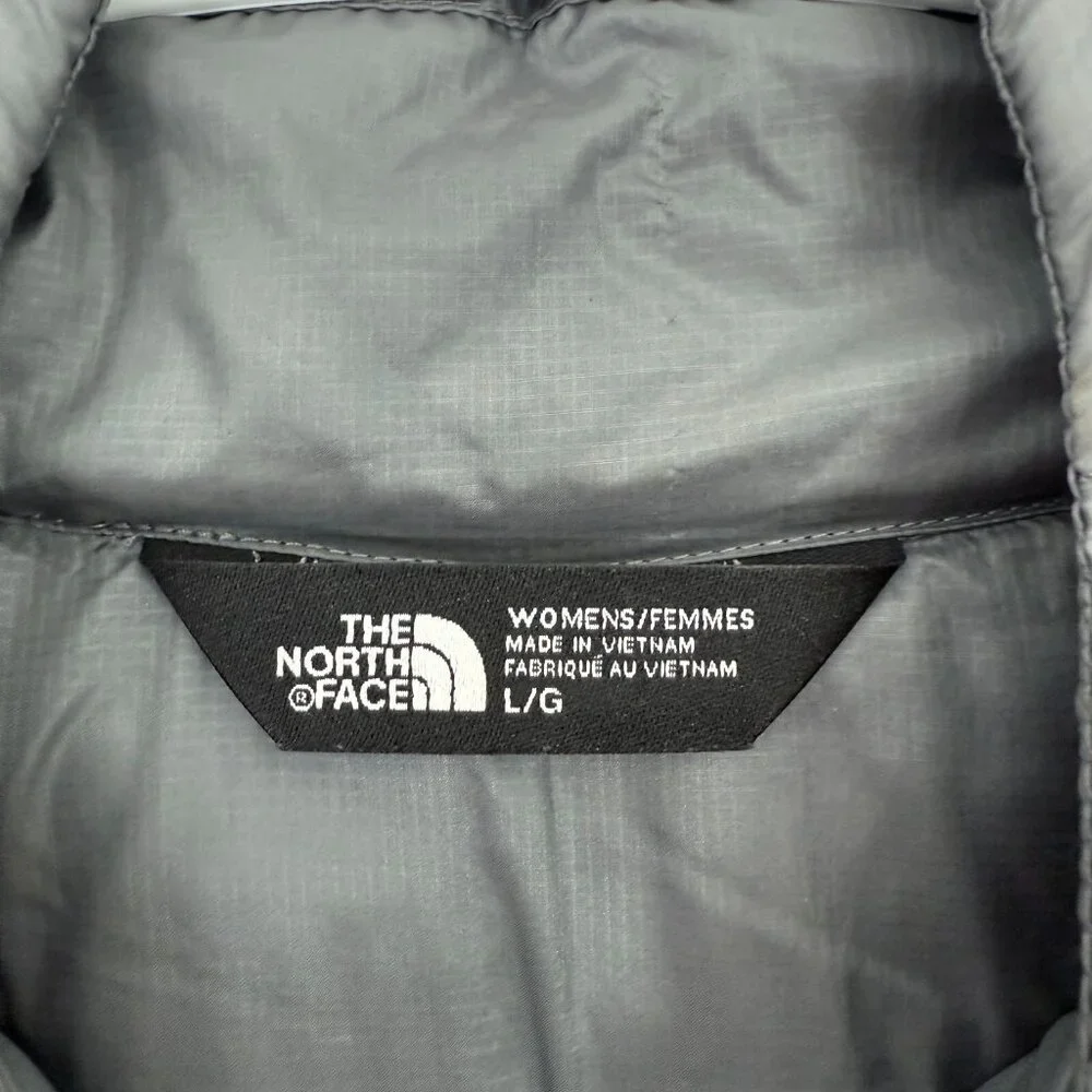 The North Face Puffer Vest Womens L Full Zip Lightweight Thermobal Line